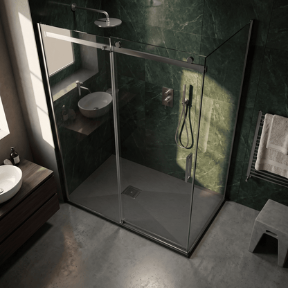 [BELT71021] Balterley Shower Tray Premium Slimline Rectangular - Multiple Sizes and Finishes - Lifestyle 2