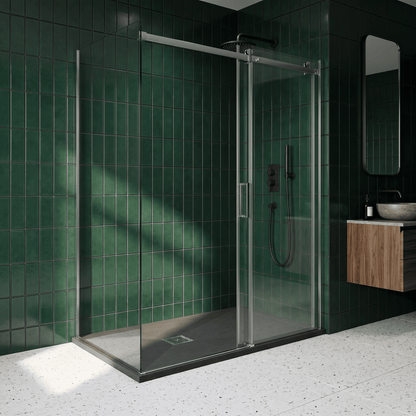 [BELT71021] Balterley Shower Tray Premium Slimline Rectangular - Multiple Sizes and Finishes - Lifestyle 3