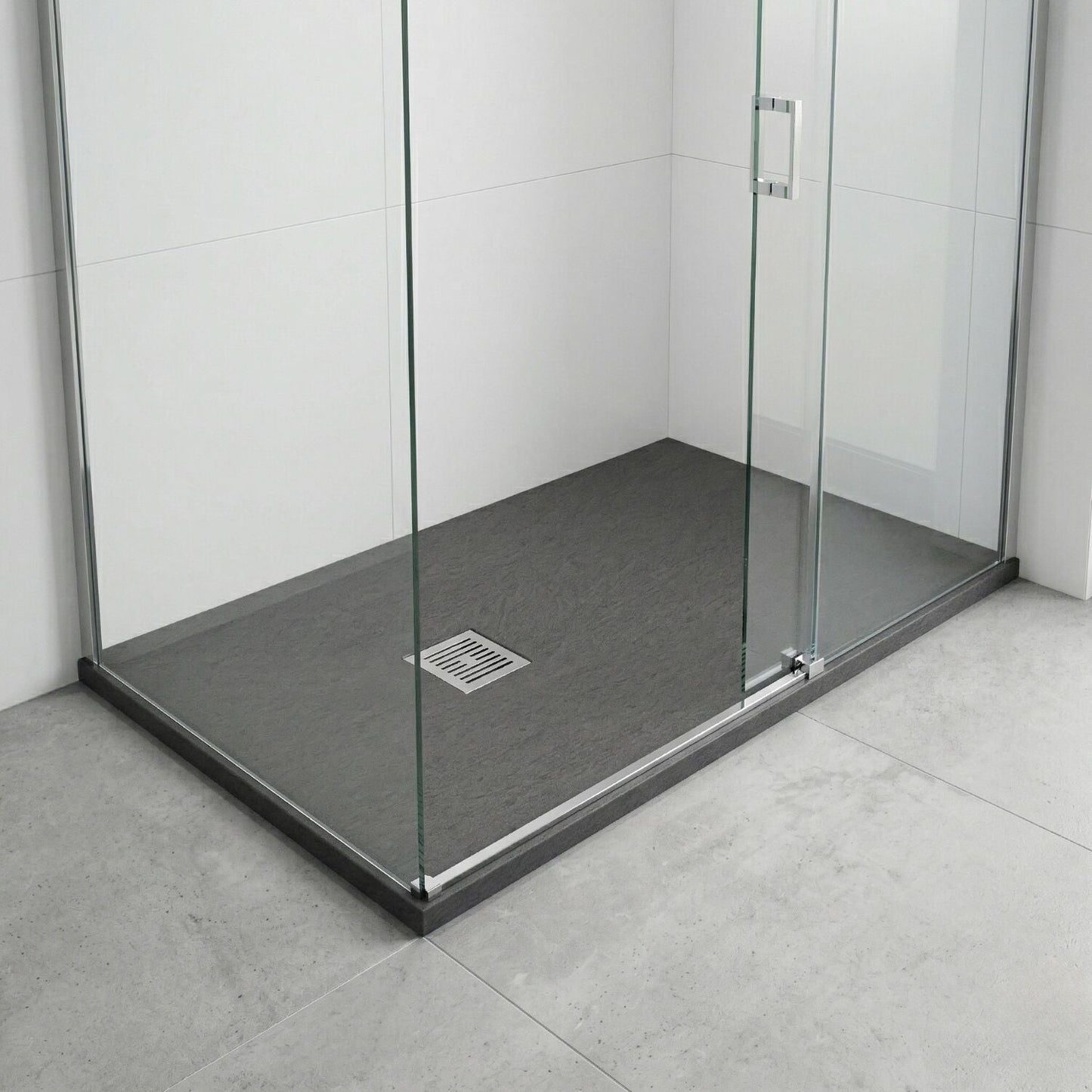 [BELT71033] Balterley Shower Tray Premium Slimline Rectangular - Multiple Sizes and Finishes - Silo
