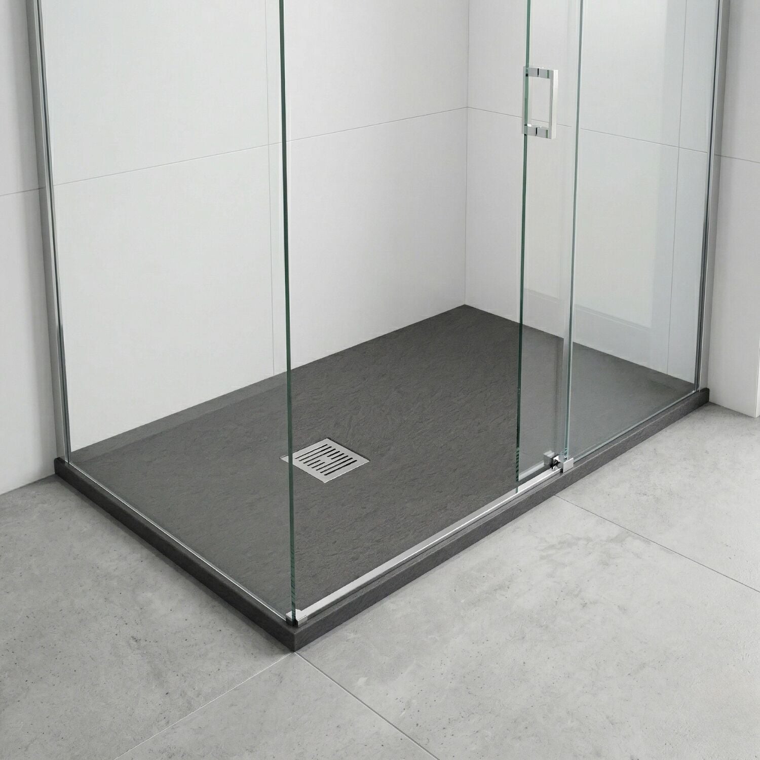 [BELT71033] Balterley Shower Tray Premium Slimline Rectangular - Multiple Sizes and Finishes - Silo