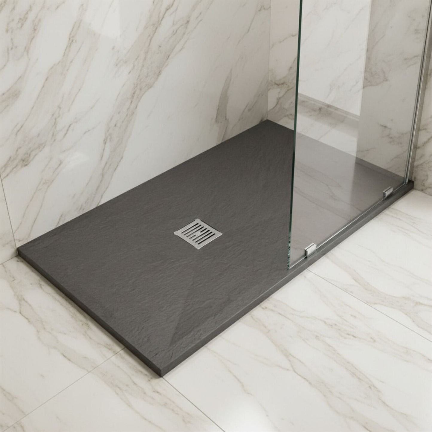 [BELT71053] Balterley Shower Tray Premium Slimline Rectangular - Multiple Sizes and Finishes - Silo