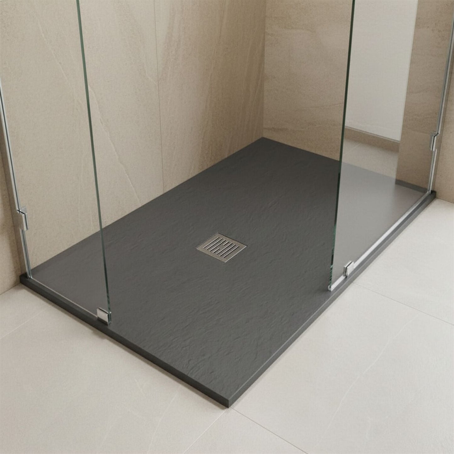 [BELT71054] Balterley Shower Tray Premium Slimline Rectangular - Multiple Sizes and Finishes - Silo