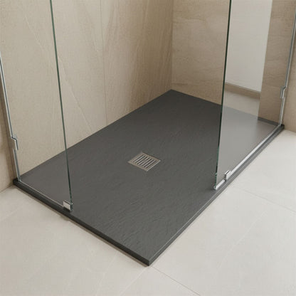 [BELT71054] Balterley Shower Tray Premium Slimline Rectangular - Multiple Sizes and Finishes - Silo
