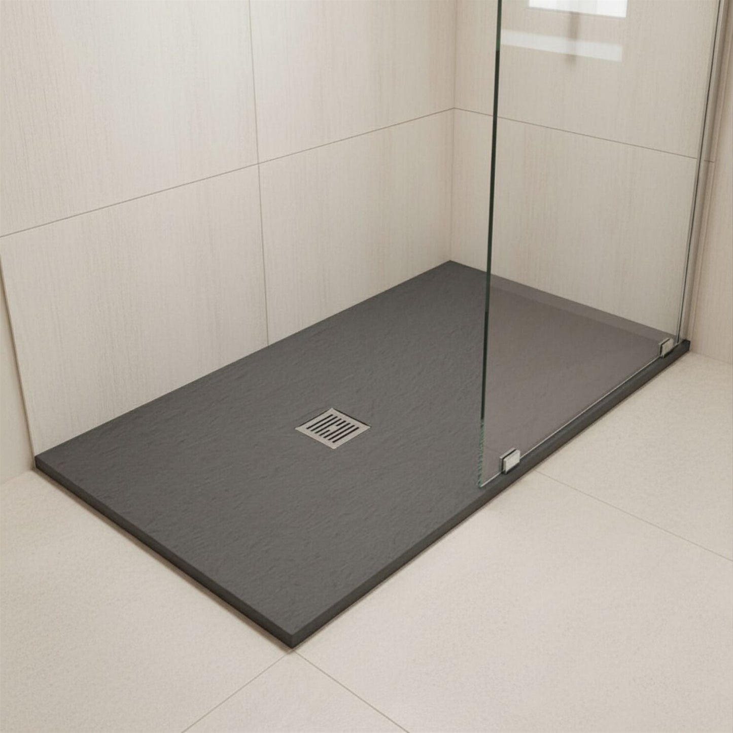 [BELT71064] Balterley Shower Tray Premium Slimline Rectangular - Multiple Sizes and Finishes - Silo