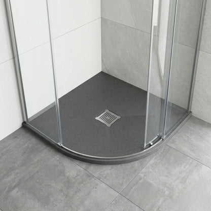 [BELT71106] Balterley Shower Tray Premium Slimline Quadrant - Multiple Sizes and Finishes - Silo