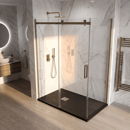 [BELT91011] Balterley Shower Tray Premium Slimline Rectangular - Multiple Sizes and Finishes - Lifestyle 2