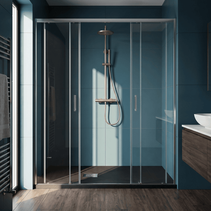 [BELT91011] Balterley Shower Tray Premium Slimline Rectangular - Multiple Sizes and Finishes - Silo