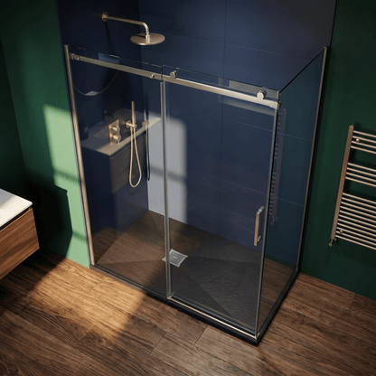 [BELT91021] Balterley Shower Tray Premium Slimline Rectangular - Multiple Sizes and Finishes - Lifestyle 2