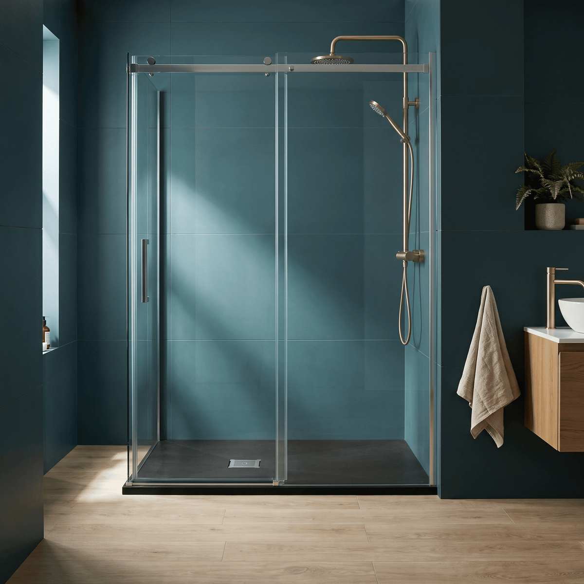 [BELT91021] Balterley Shower Tray Premium Slimline Rectangular - Multiple Sizes and Finishes - Silo