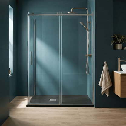 [BELT91021] Balterley Shower Tray Premium Slimline Rectangular - Multiple Sizes and Finishes - Silo