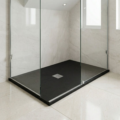 [BELT91054] Balterley Shower Tray Premium Slimline Rectangular - Multiple Sizes and Finishes - Silo