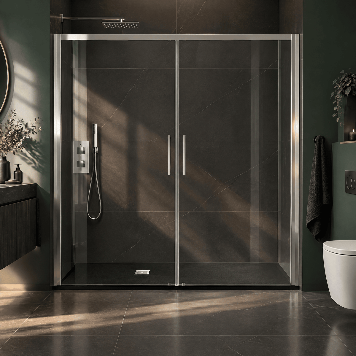 [BELT91061] Balterley Shower Tray Premium Slimline Rectangular - Multiple Sizes and Finishes - Silo