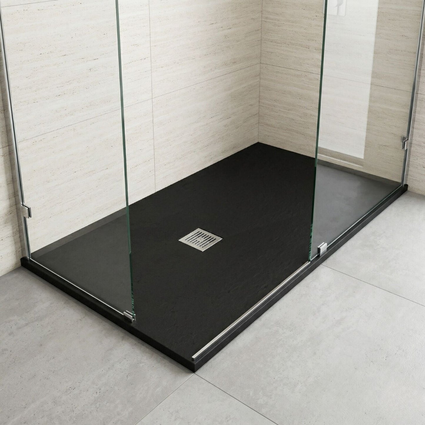 [BELT91064] Balterley Shower Tray Premium Slimline Rectangular - Multiple Sizes and Finishes - Silo
