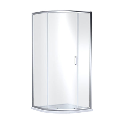 [BELUQ9E1-E8] 1900 x 900mm Single Door Quadrant 8mm - Cutout