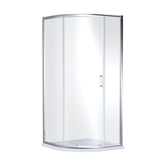[BELUQ9E1-E8] 1900 x 900mm Single Door Quadrant 8mm - Cutout