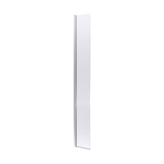 [BESO030HC] Balterley Contemporary Bathroom 8mm Glass Hinged Flipper Wetroom Screen, Chrome Fininsh, 1950 x 322 x 27mm - Cutout