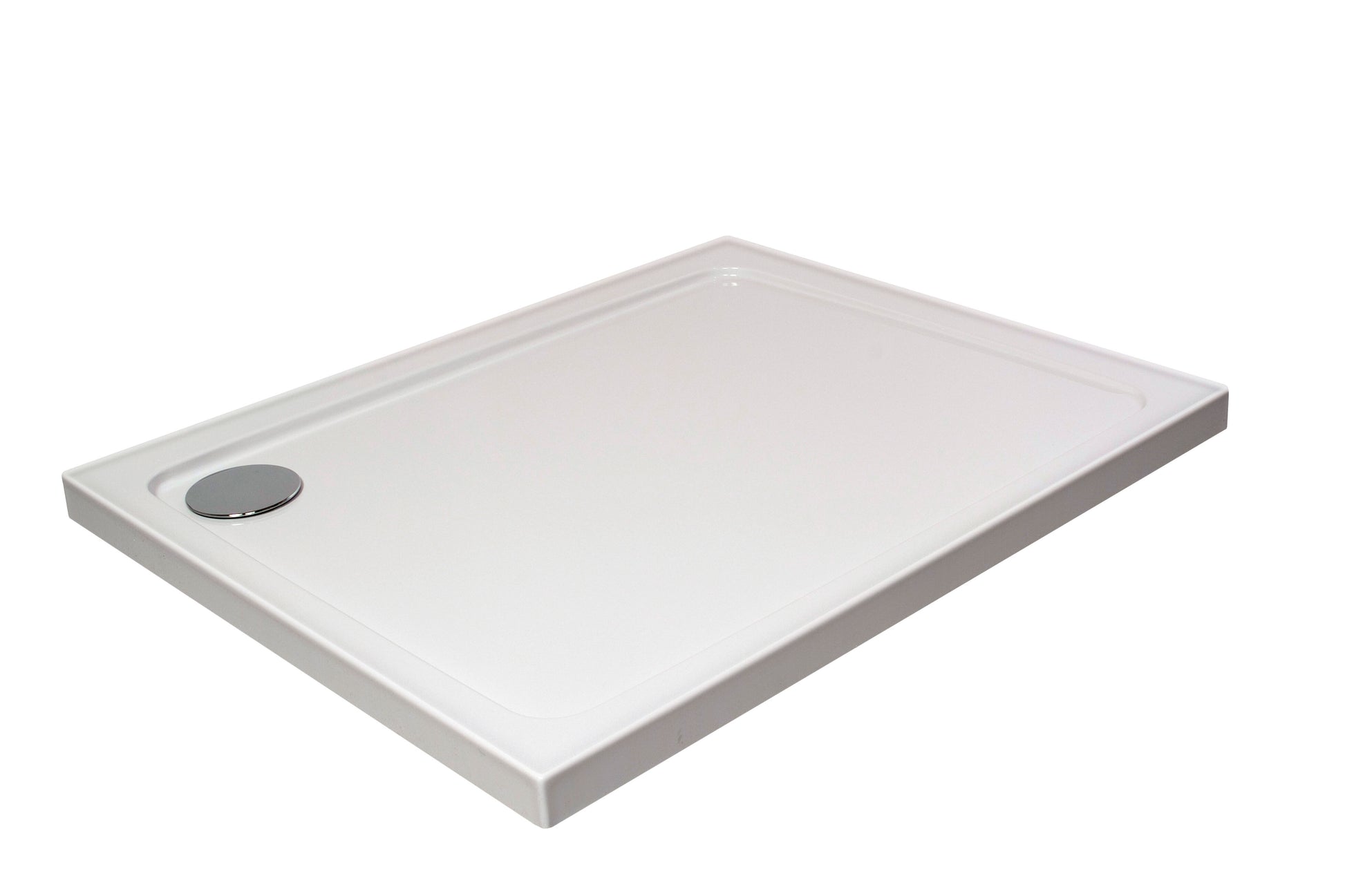 [BET2508U] Stone Tray 1000x800 Incl Upstands White - Cutout