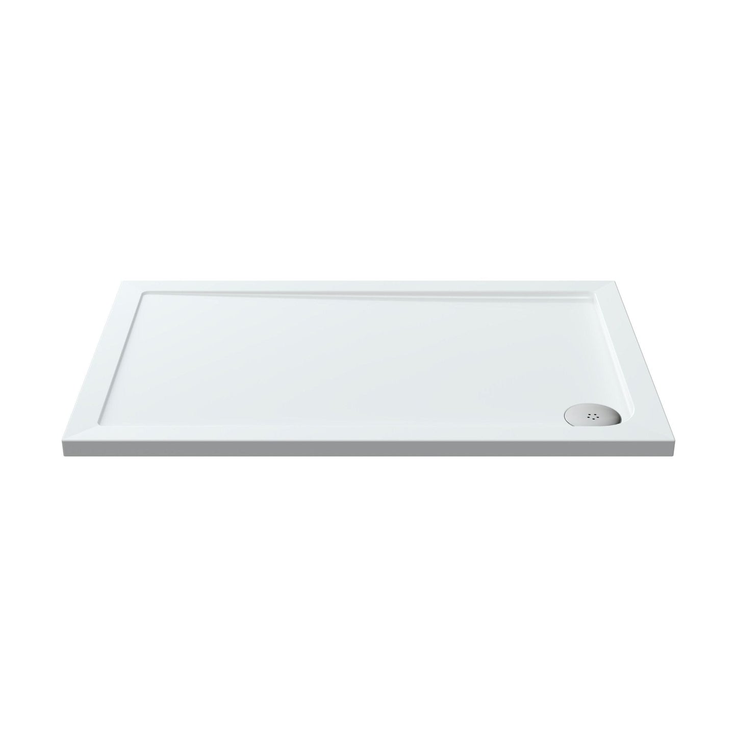 [BETR022] Balterley Shower Tray Modern Rectangular 40mm Profile Slimline, White or Grey - Multiple Sizes Available - Cutout