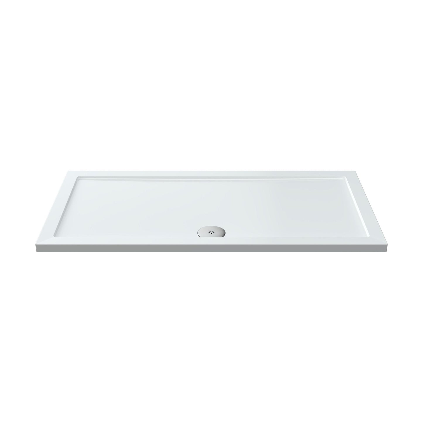 [BETR031] Balterley Shower Tray Modern Rectangular 40mm Profile Slimline, White or Grey - Multiple Sizes Available - Cutout