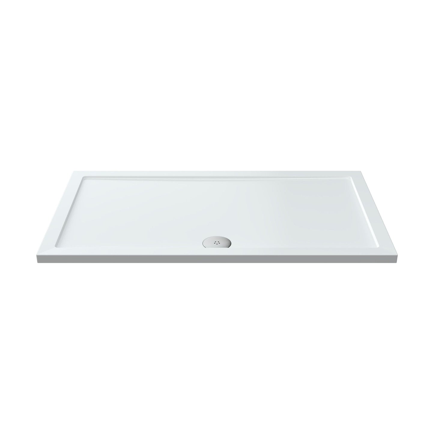 [BETR033] Balterley Shower Tray Modern Rectangular 40mm Profile Slimline, White or Grey - Multiple Sizes Available - Cutout
