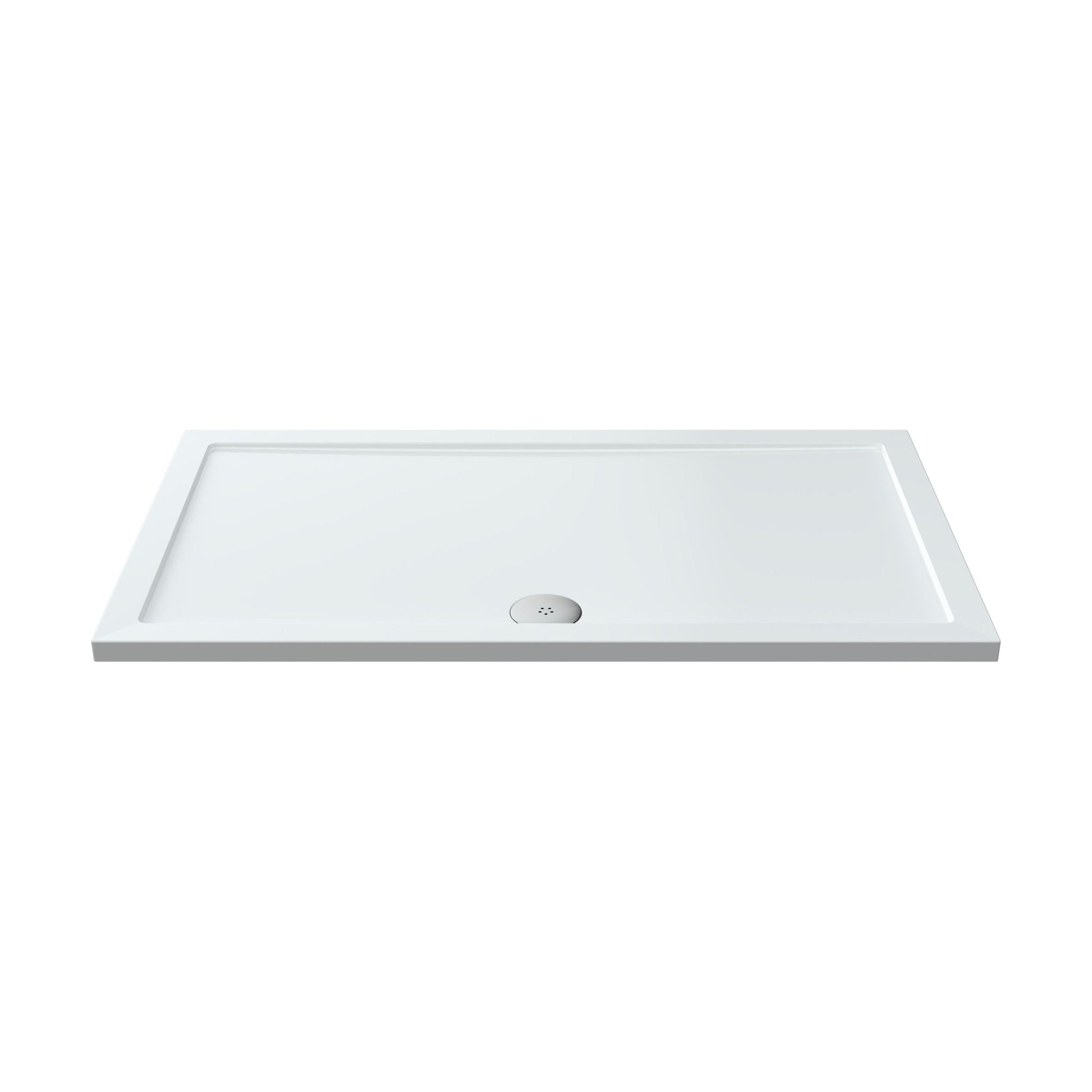 [BETR033] Balterley Shower Tray Modern Rectangular 40mm Profile Slimline, White or Grey - Multiple Sizes Available - Cutout