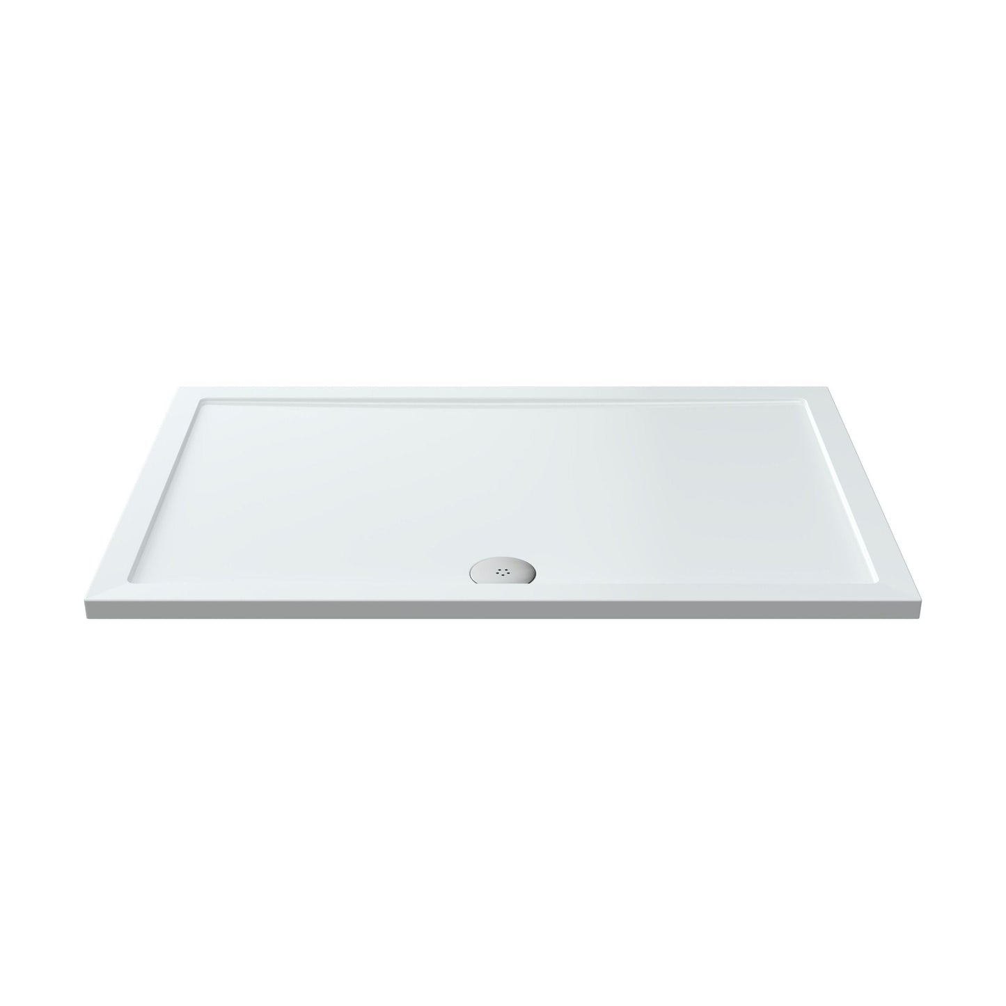 [BETR034] Balterley Shower Tray Modern Rectangular 40mm Profile Slimline, White or Grey - Multiple Sizes Available - Cutout