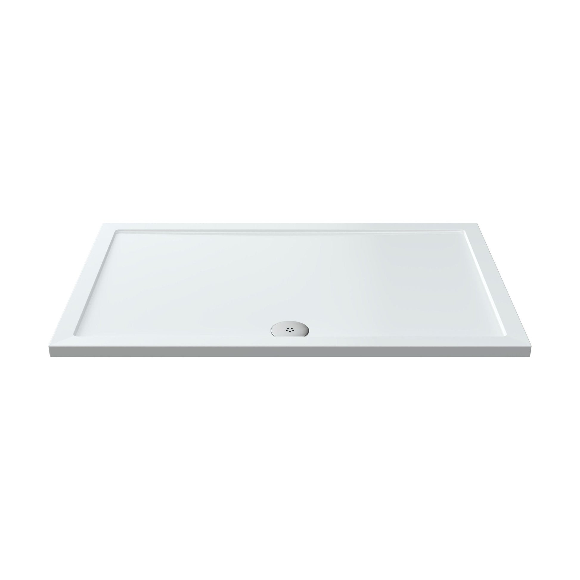 [BETR034] Balterley Shower Tray Modern Rectangular 40mm Profile Slimline, White or Grey - Multiple Sizes Available - Cutout