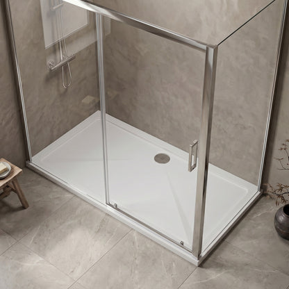 [BETR042] Premium Rectangular Shower Tray, 40mm Profile, White - Choice of Size - Silo
