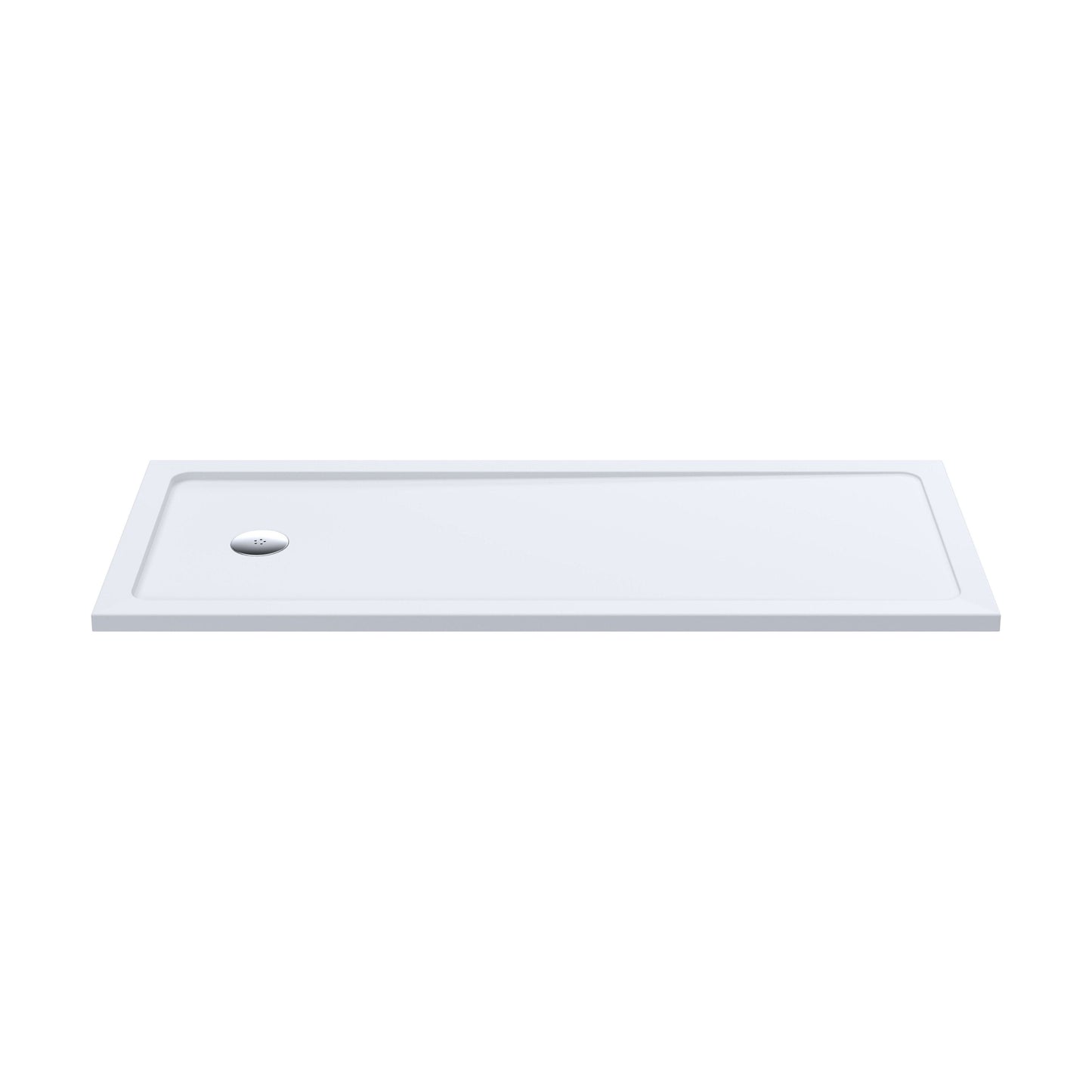 [BETR060] Contemporary Bathroom 40mm Profile Bath Replacement Shower Tray - 1700 x 700mm - Cutout