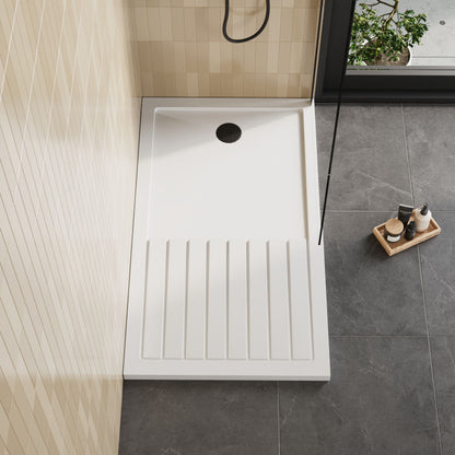 [BETR1490] Premium Walk-In Shower Tray - Choice of Size and Colour - Lifestyle 1