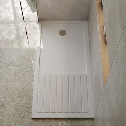 [BETR1680] Premium Walk-In Shower Tray - Choice of Size and Colour - Lifestyle 2