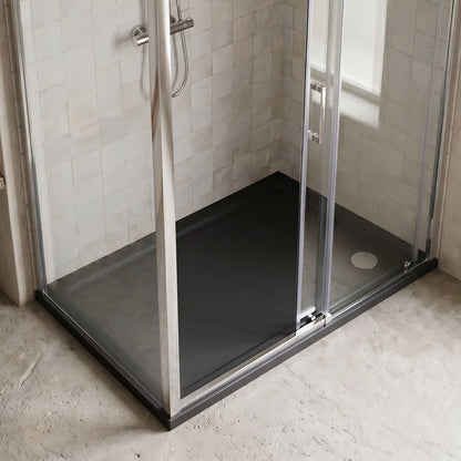 [BETR71009] Balterley Shower Tray Modern Rectangular 40mm Profile Slimline, Slate Grey - Multiple Sizes Available - Silo