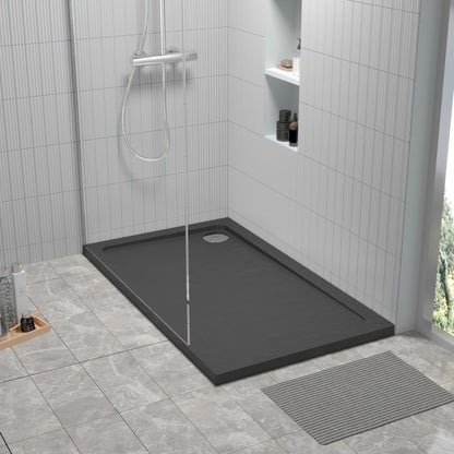 [BETR71011] Balterley Shower Tray Modern Rectangular 40mm Profile Slimline, White or Grey - Multiple Sizes Available - Lifestyle 1