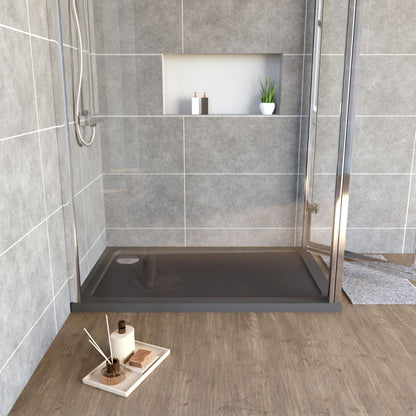 [BETR71016] Balterley Shower Tray Modern Rectangular 40mm Profile Slimline, White or Grey - Multiple Sizes Available - Lifestyle 1