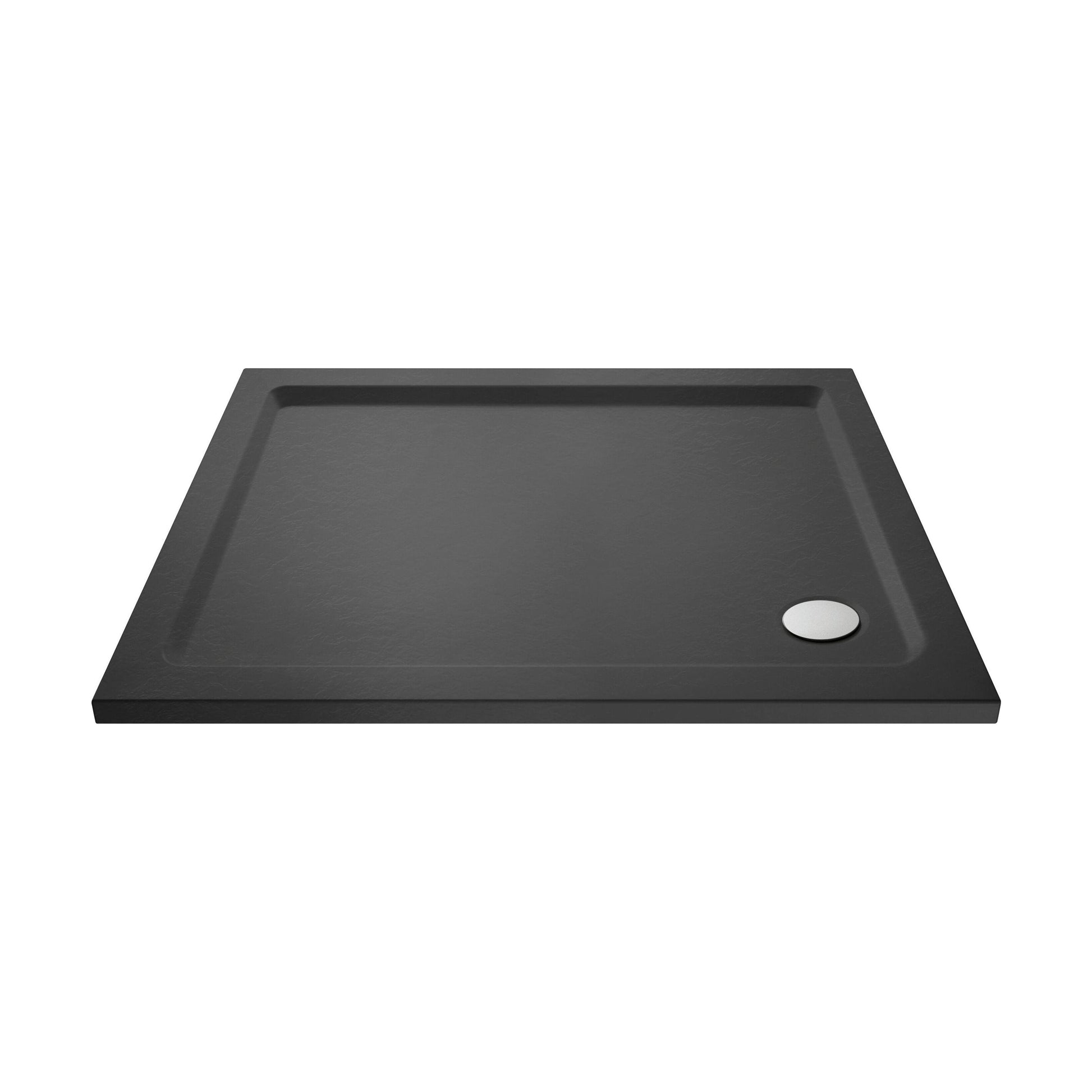 [BETR71018] Balterley Shower Tray Modern Rectangular 40mm Profile Slimline, White or Grey - Multiple Sizes Available - Cutout