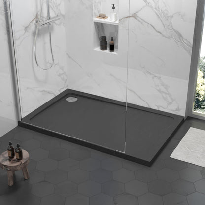 [BETR71022] Balterley Shower Tray Modern Rectangular 40mm Profile Slimline, White or Grey - Multiple Sizes Available - Lifestyle 1