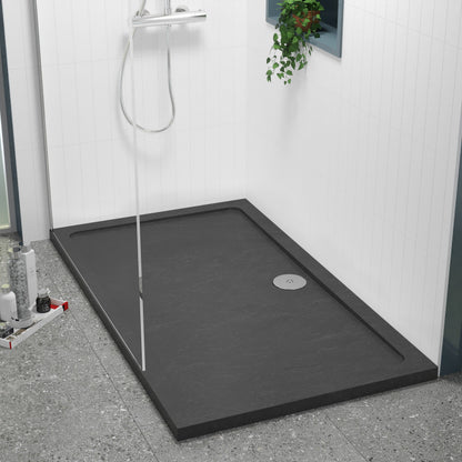 [BETR71033] Balterley Shower Tray Modern Rectangular 40mm Profile Slimline, White or Grey - Multiple Sizes Available - Lifestyle 1