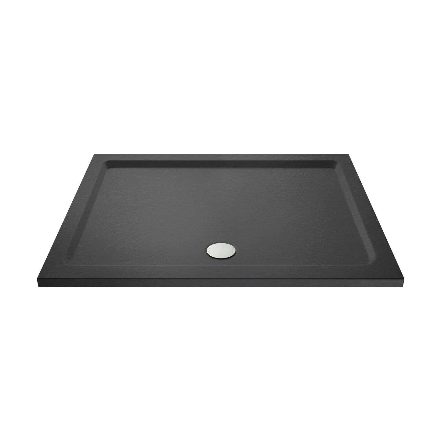 [BETR71074] Balterley Shower Tray Modern Rectangular 40mm Profile Slimline, White or Grey - Multiple Sizes Available - Cutout