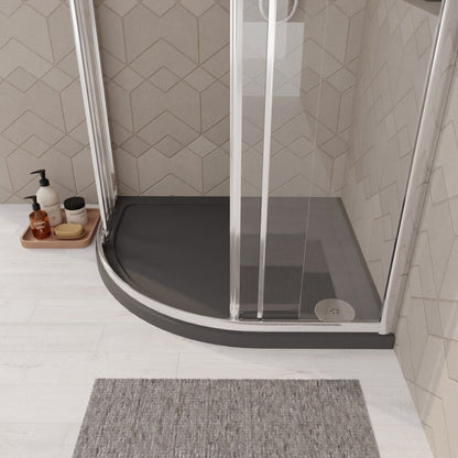 [BETR71103] Balterley Shower Tray Modern Offset Quadrant Shower Tray, Left or Right Hand - Choice of Size and Finish - Lifestyle 3
