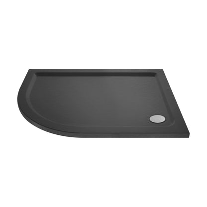 [BETR71114] Balterley Shower Tray Modern Offset Quadrant Shower Tray, Left or Right Hand - Choice of Size and Finish - Cutout