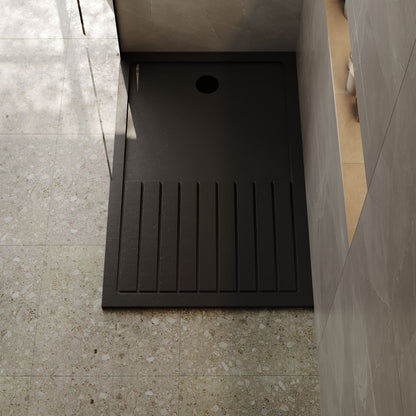 [BETR711490] Premium Walk-In Shower Tray - Choice of Size and Colour - Lifestyle 2