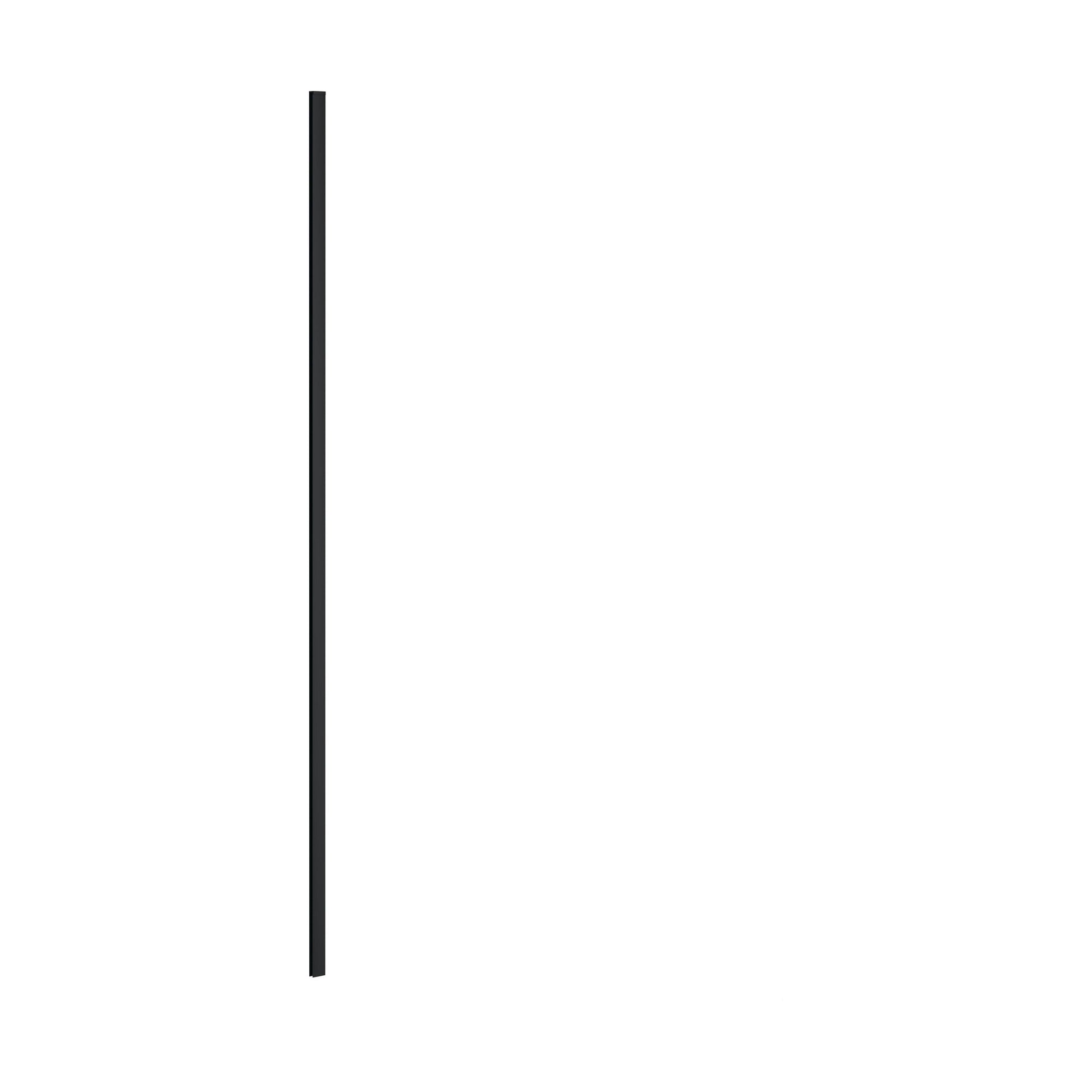 [BEWP009] Wetroom Wall Channel 1850mm Black - Cutout