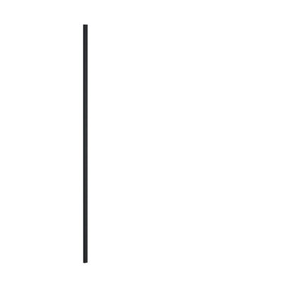[BEWP009] Wetroom Wall Channel 1850mm Black - Cutout