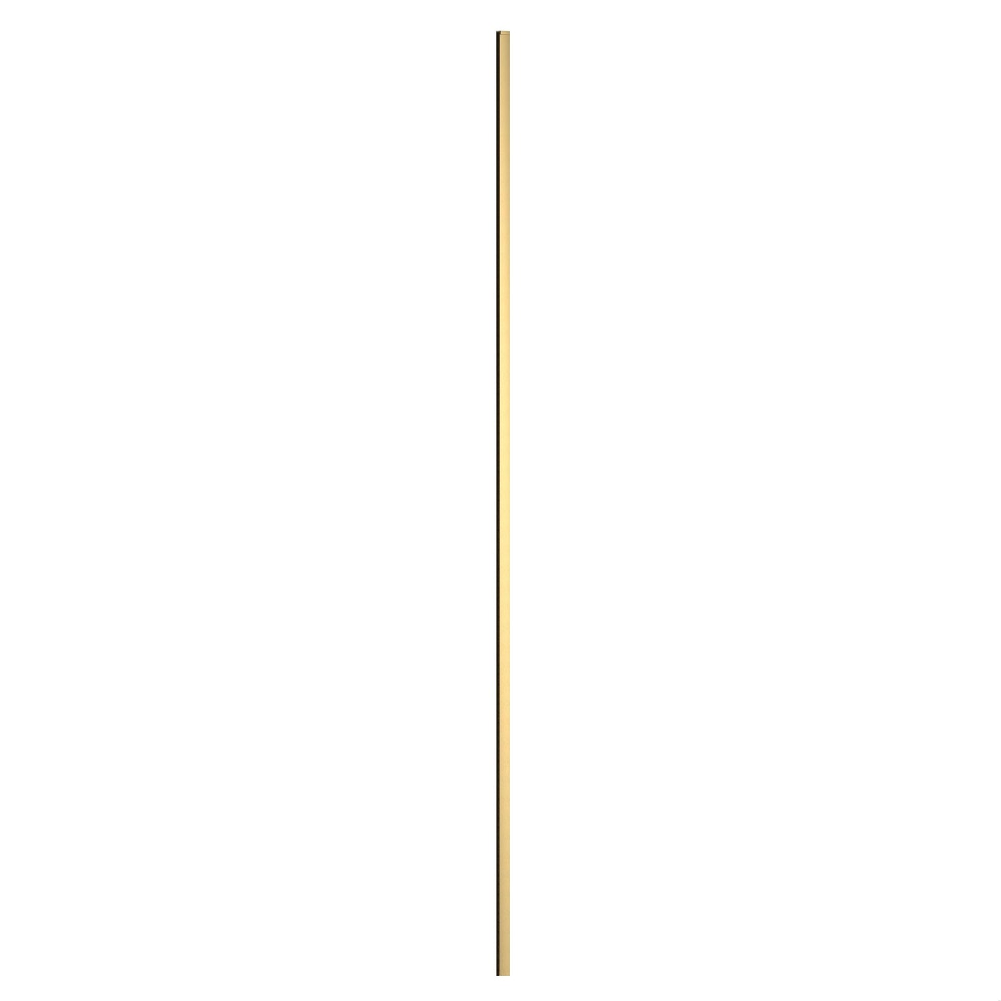 [BEWP015UF] 1950mm Undrilled Flat Profile Brass - Cutout