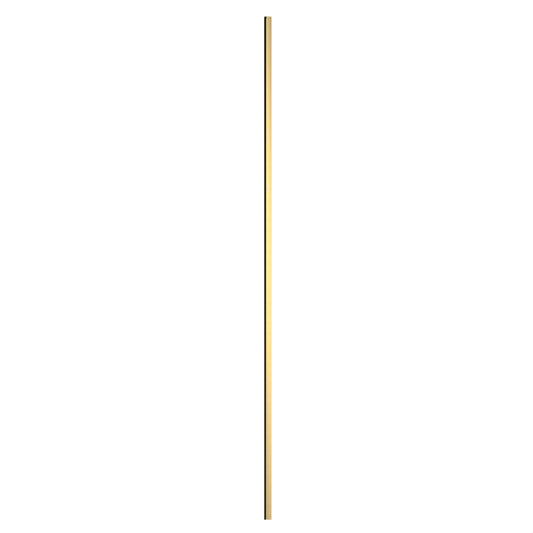 [BEWP015UF] 1950mm Undrilled Flat Profile Brass - Cutout