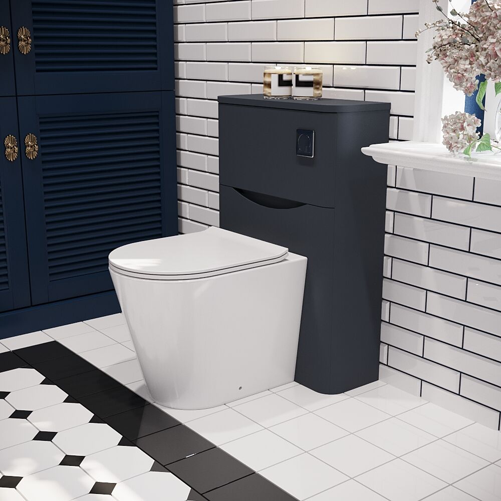 [BFAC1441] Dunwood Floor Standing WC Toilet Unit, 550mm, Choice of Colour - Lifestyle 3