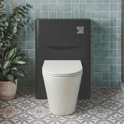 [BFAC1441] Dunwood Floor Standing WC Toilet Unit, 550mm, Choice of Colour - Silo
