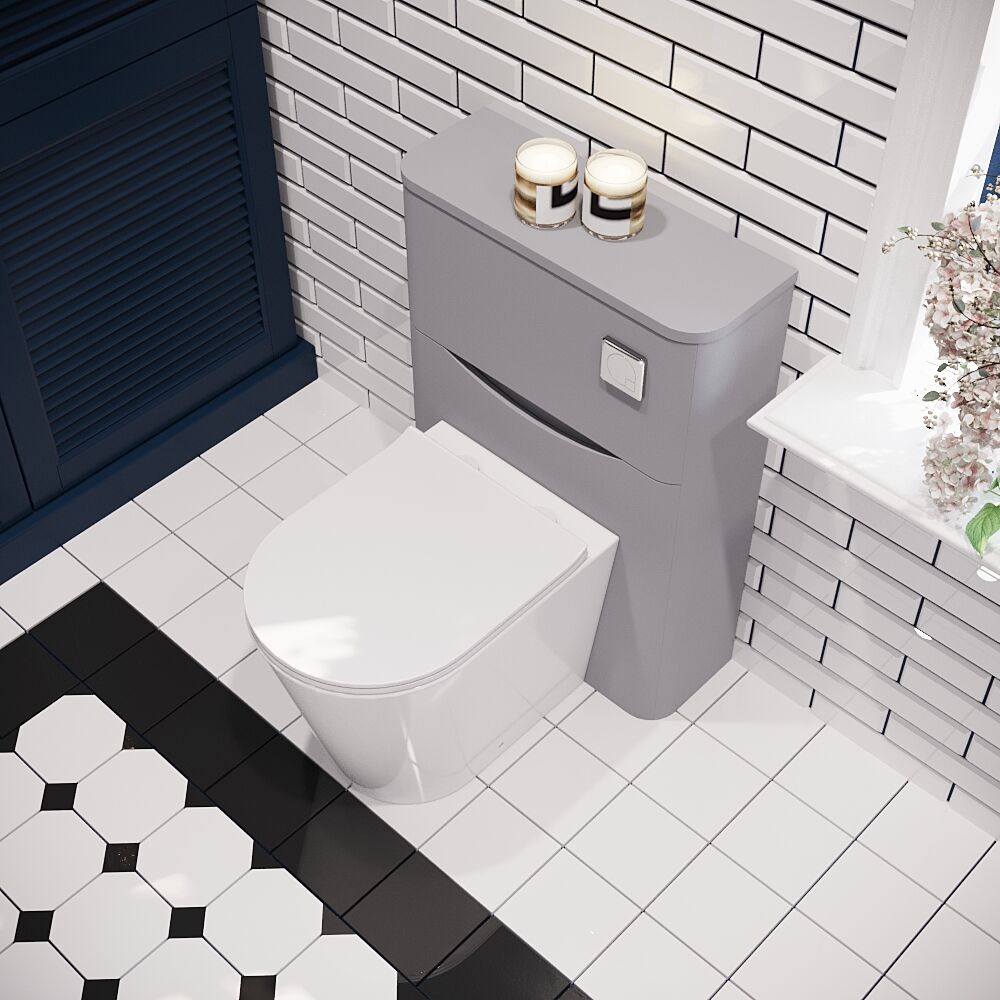 [BFAC241] Dunwood Floor Standing WC Toilet Unit, 550mm, Choice of Colour - Lifestyle 2