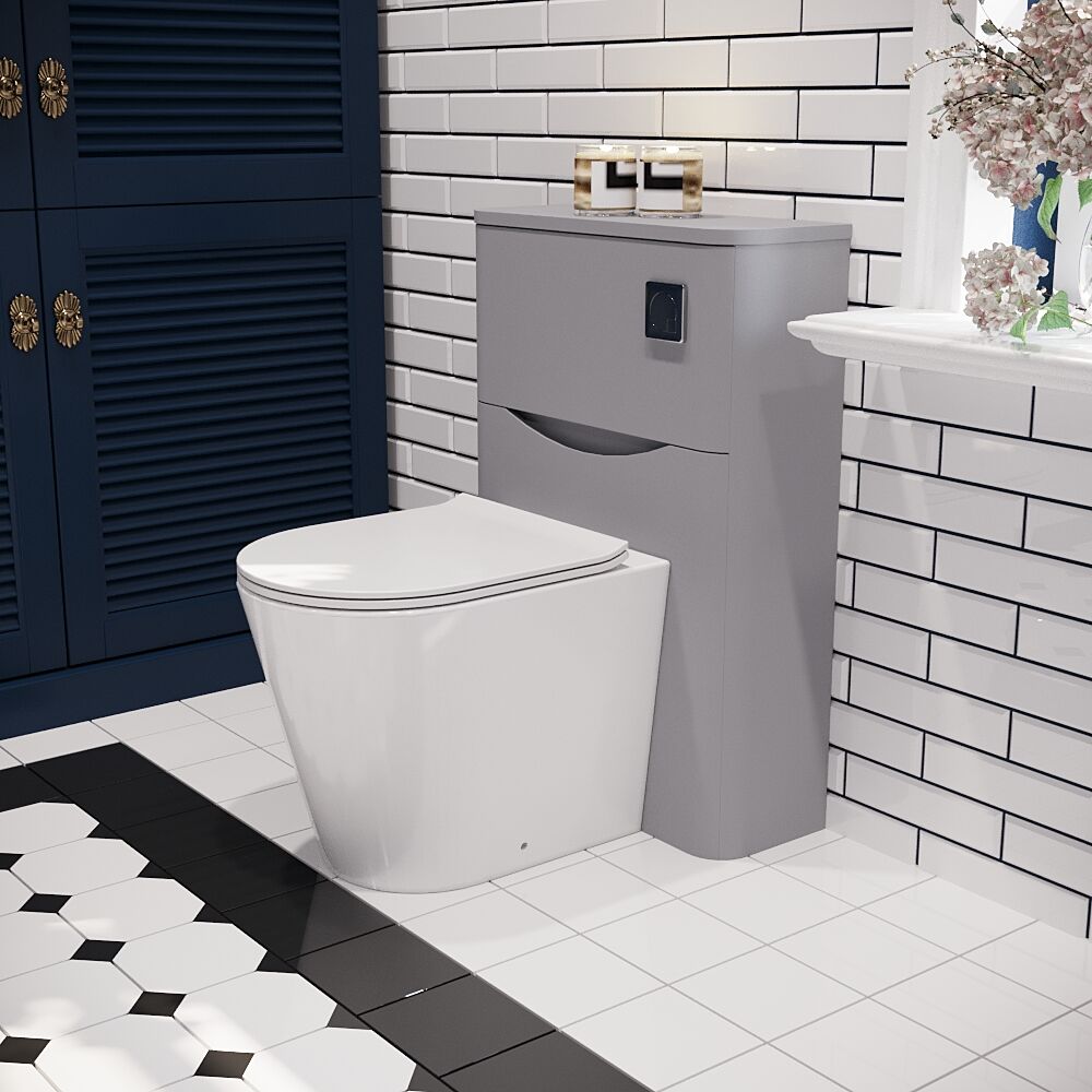 [BFAC241] Dunwood Floor Standing WC Toilet Unit, 550mm, Choice of Colour - Lifestyle 3