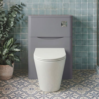 [BFAC241] Dunwood Floor Standing WC Toilet Unit, 550mm, Choice of Colour - Silo